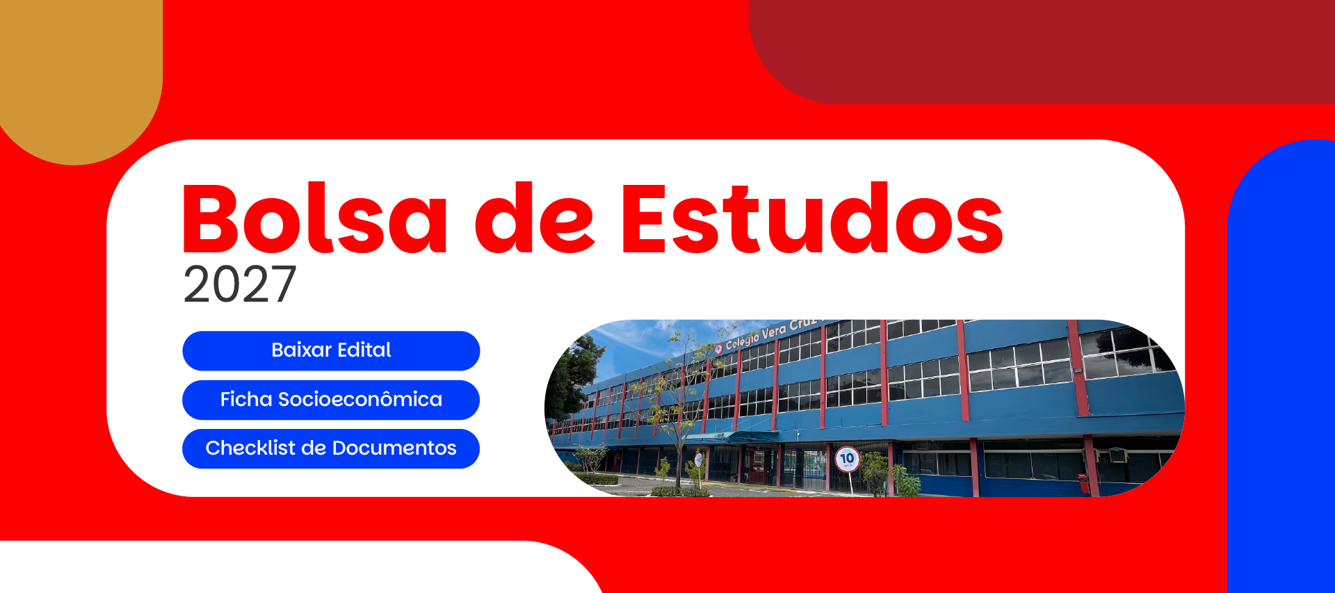 Edital de bolsas 2027