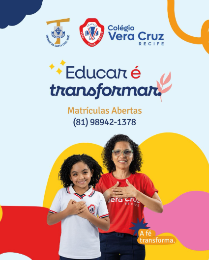 Educar é transformar e no Vera