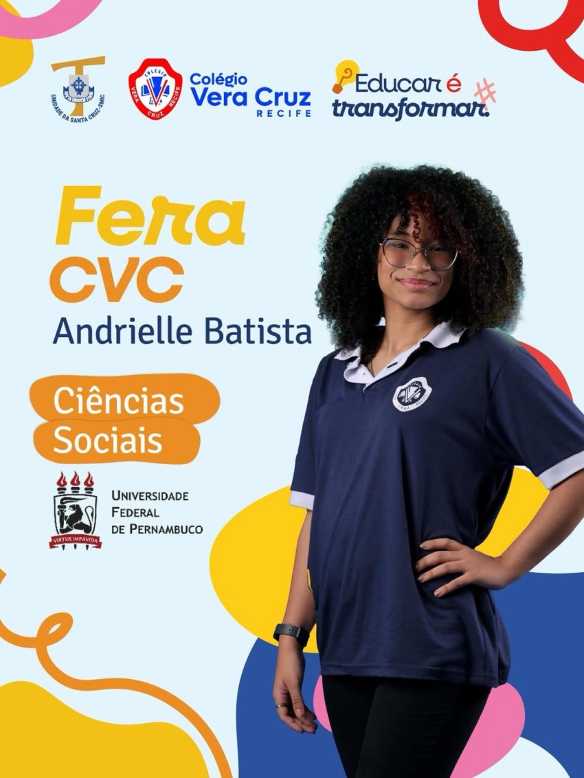 Parabéns para nossa Fera, Andrielle Batista!