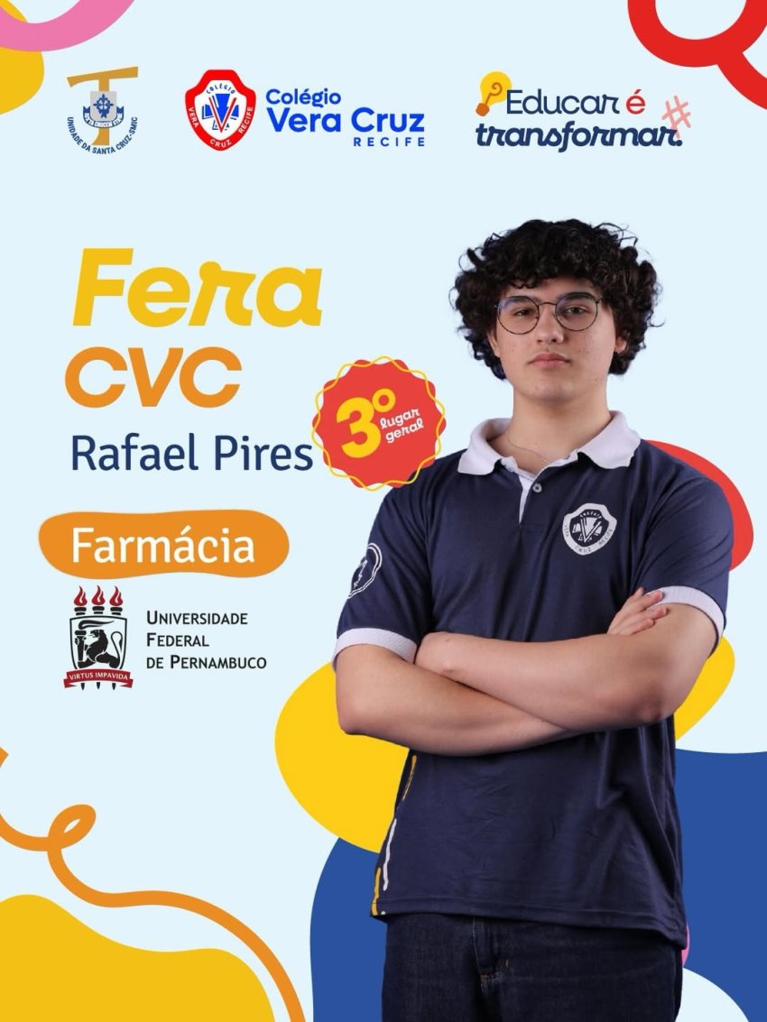 Parabéns para nosso Fera, Rafael Pires!