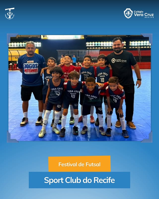 Festival de Escolinhas de Futsal, promovido pelo Sport Club do Recife