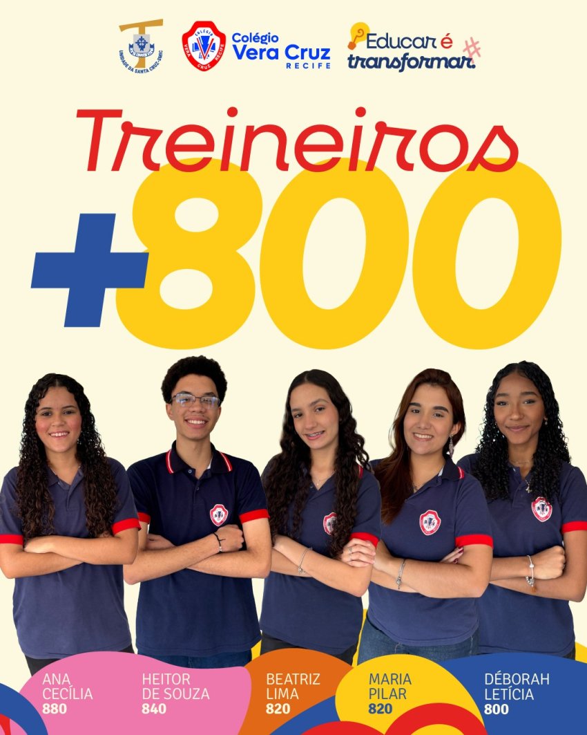 Parabéns aos nossos alunos que participaram do ENEM 2025