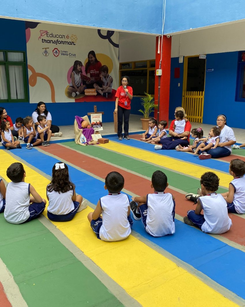 No Vera Cruz, aprender vai muito além da sala de aula!