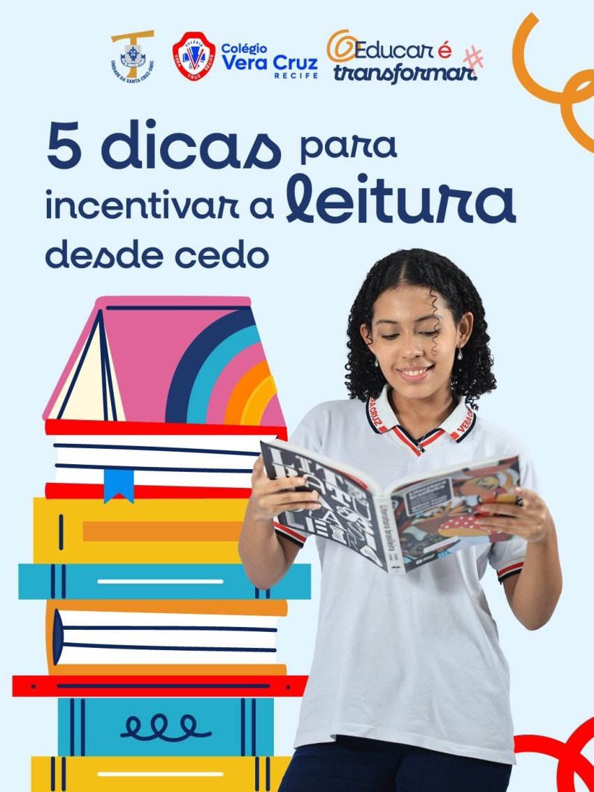 5 dicas para incentivar a leitura desde cedo